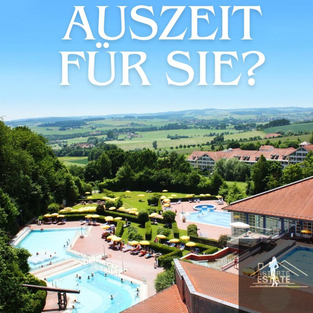 Fewo 20 - Appartement Im Rottalblick - Youngmodern Wohnen, Tiere Willkommen, Bademantelgang Zur Therme, Tv Und Balkon Bad Griesbach (Bavaria) Ngoại thất bức ảnh