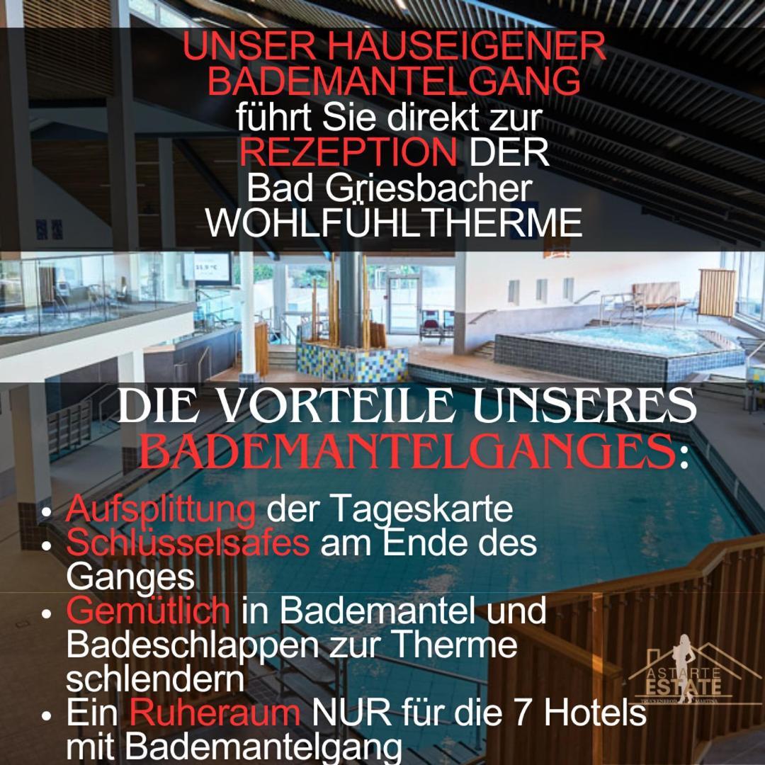 Fewo 20 - Appartement Im Rottalblick - Youngmodern Wohnen, Tiere Willkommen, Bademantelgang Zur Therme, Tv Und Balkon Bad Griesbach (Bavaria) Ngoại thất bức ảnh